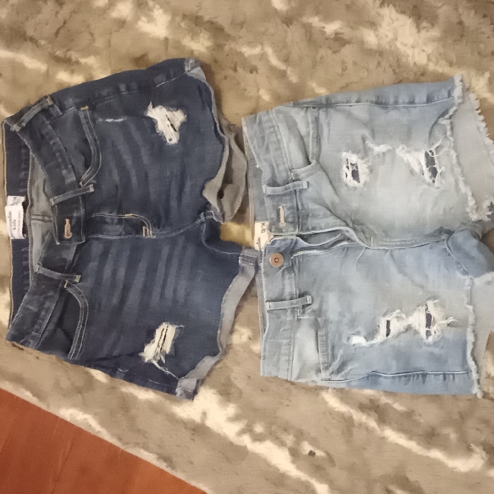 BUNDLE! Abercrombie kids jean shorts